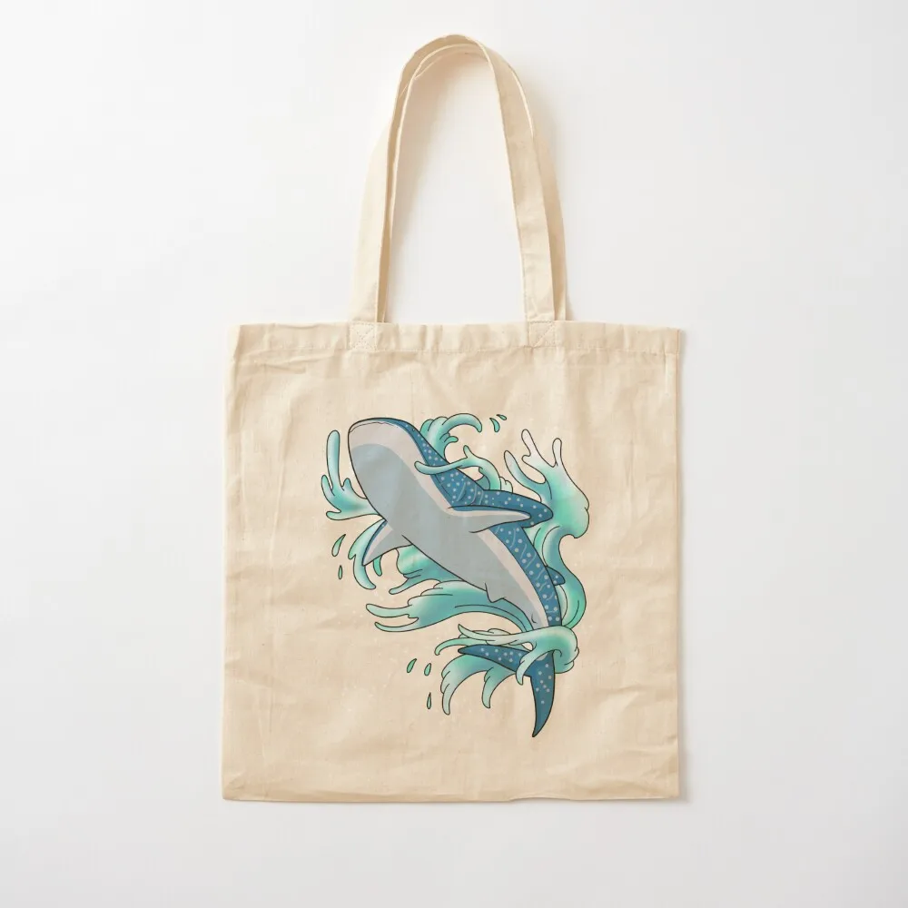 

Whale Shark Sticker Scuba Diving Snorkeling Whale Shark Tote Bag tote bag Canvas Tote Bag