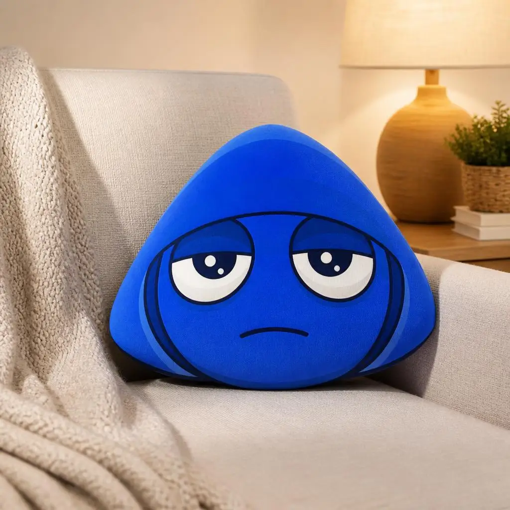 Sprunkies Jevin Character Cushion Irregular Stuffed Throw Pillow Home Decor Gift Sofa Bed