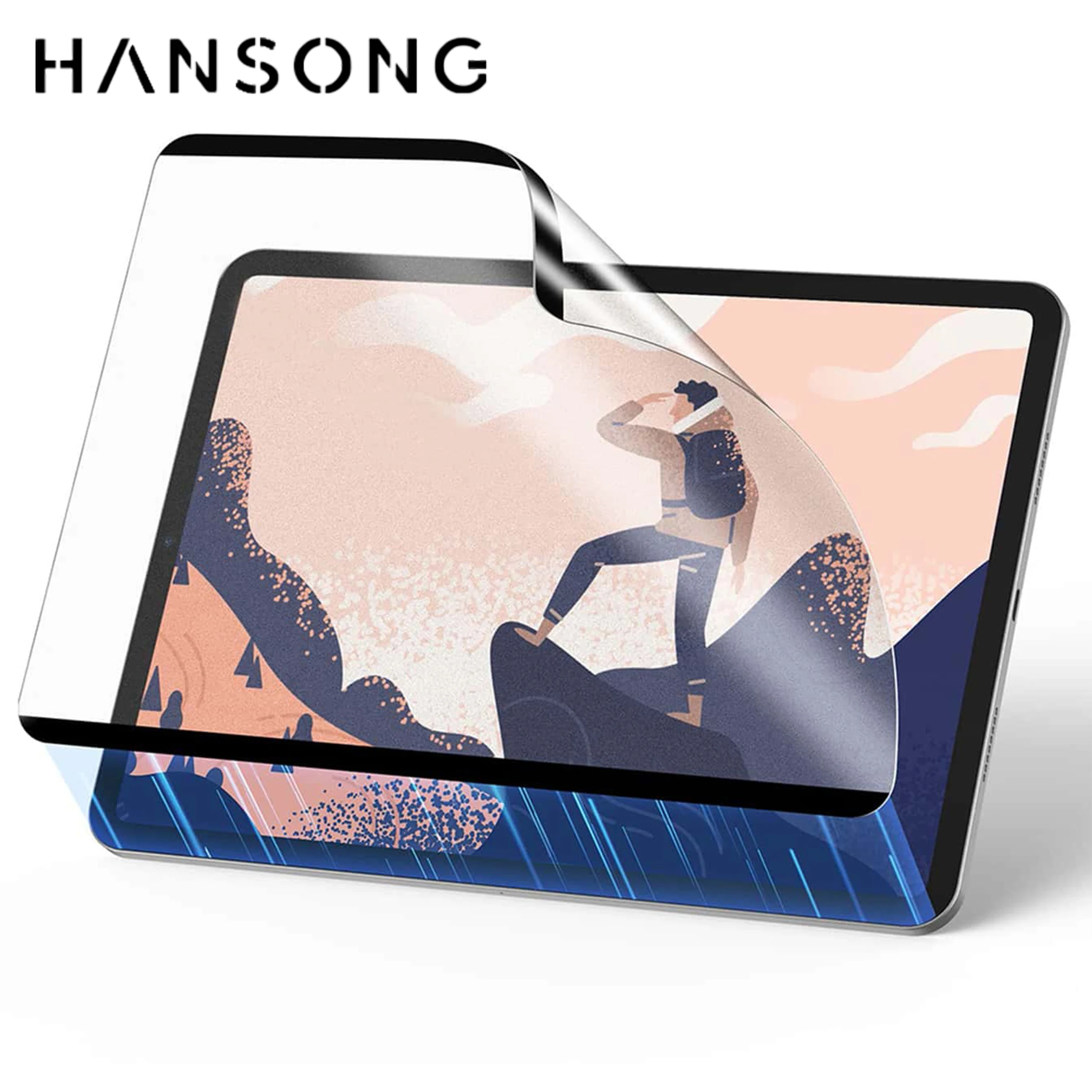 Magnetic Paper Feel Screen Protector For Samsung Galaxy Tab S8 Plus 12.4inch S7 EF S8 S7 11in S6 Lite 10.4in A8 10.5in Film