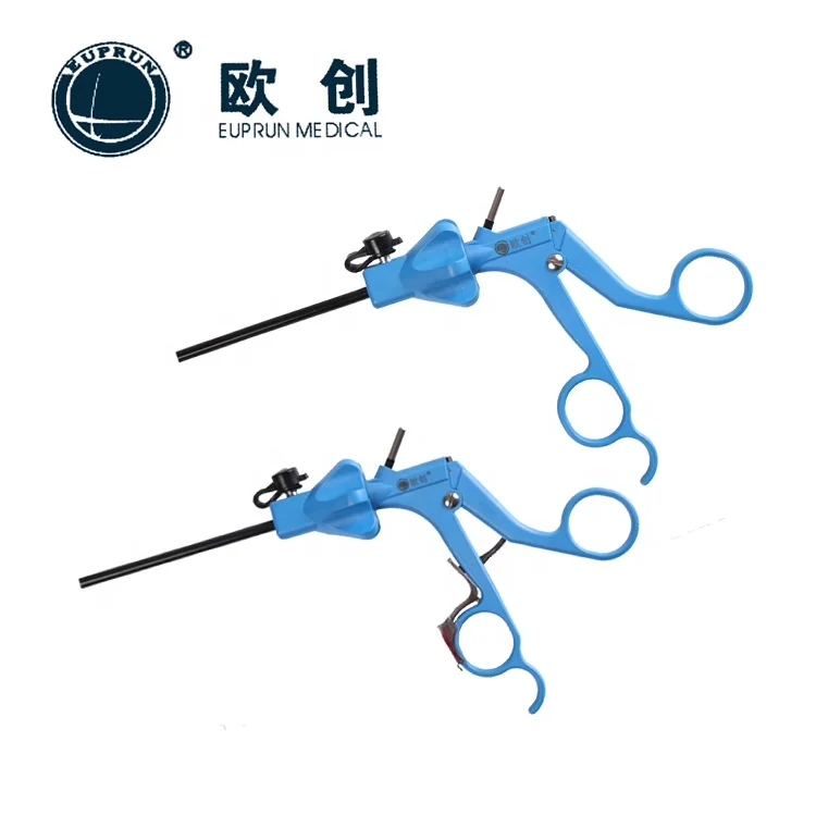 Euprun reusable autoclavable grasping forpces Intestinal forceps stomach grasper laparoscopic instrument for abdominal surgery