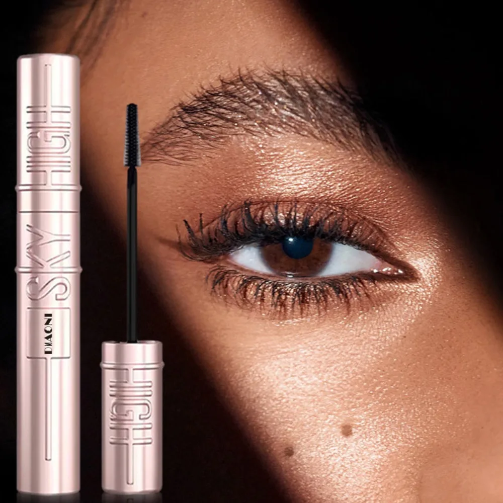 Mascara de maquillage pour les yeux, imperméable, soyeux, cosmétique, épais, naturel, allongeant, beauté des cils