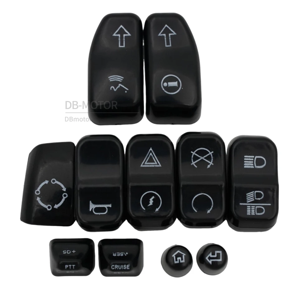 

Motorcycle Hand Control Switch Buttons For Harley 14-17 FLHTCUTG 14-18 FLHTCUI 15-16 FLHTCUL 15-17 FLRT 15-18 FLHTKL 16-18 FLTRU