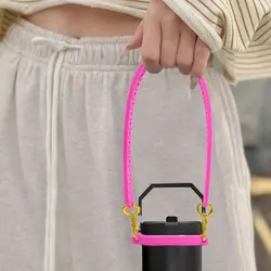 Bottle Handle Water Bottle Sling Carrier Holder with Strap Soft Silicone Fits 8-40oz Bottles Cup Accessories