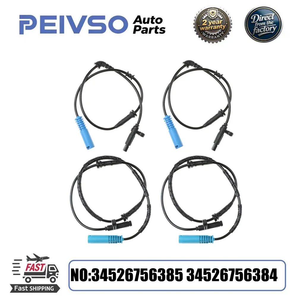 34526756384 34526756385 ABS Wheel Speed Sensor Front Rear Right Left For BMW Mini Cooper 2002 2008 Car accessories