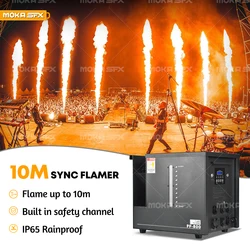 MOKA SFX Pro Flame Machine 10m Stage Fire Projector Waterproof Angle Adjust Flame Thrower for Outdoor Show Events