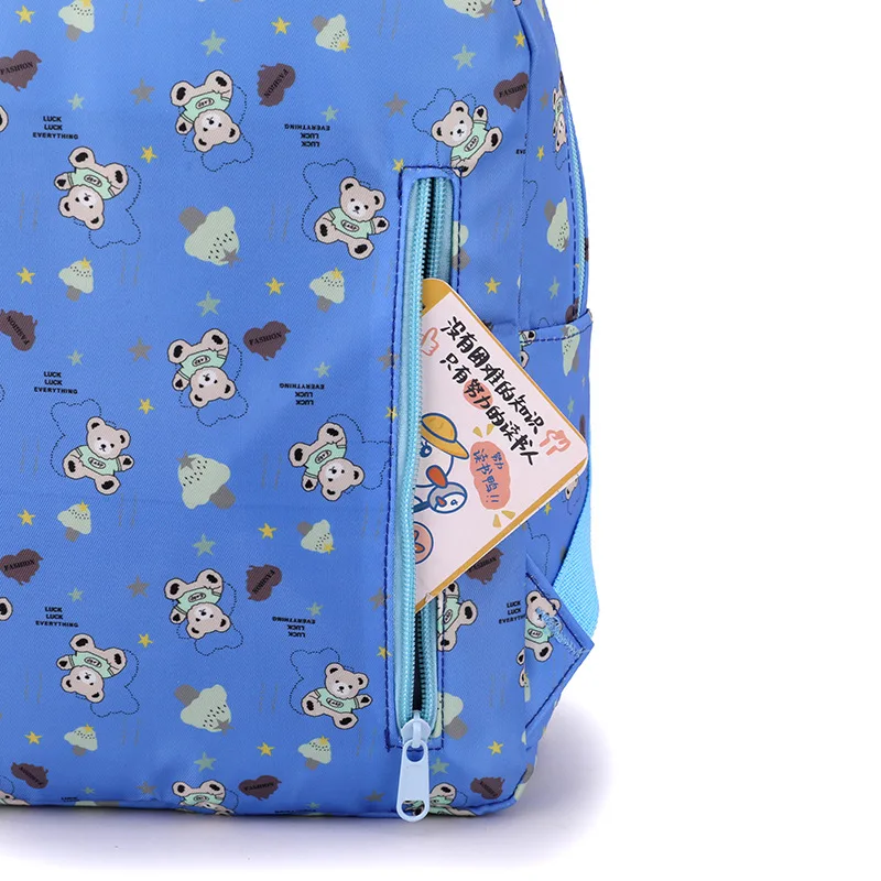 Sac à dos de dessin animé avec nom personnalisé pour enfants, KrasnoBackpack, animal mignon, étudiant, grande capacité