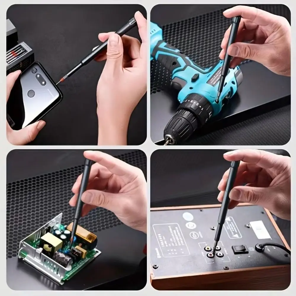 

Precision 44 in 1 Screwdriver Maintenance S2 Phillips Slotted Mini Screw Driver Professional Hand Tools Repair Tool Kit Laptops