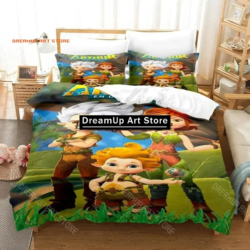 2026 Arthur And The Invisibles Bedding Set Single Twin Full Queen King Size Bed Set Aldult Kid Bedroom Duvetcover Sets Bed Sheet