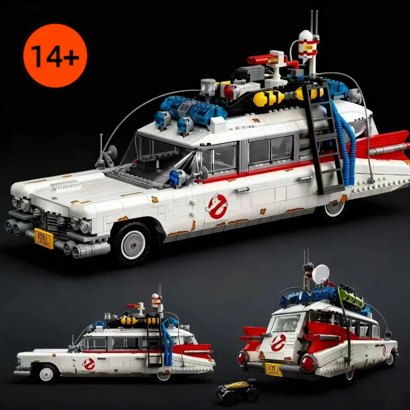 En STOCK FIT 10274 Ecto-1 blocs de construction modèle de voiture briques pour enfants adultes jouets pour enfants adultes cadeaux d'anniversaire de noël