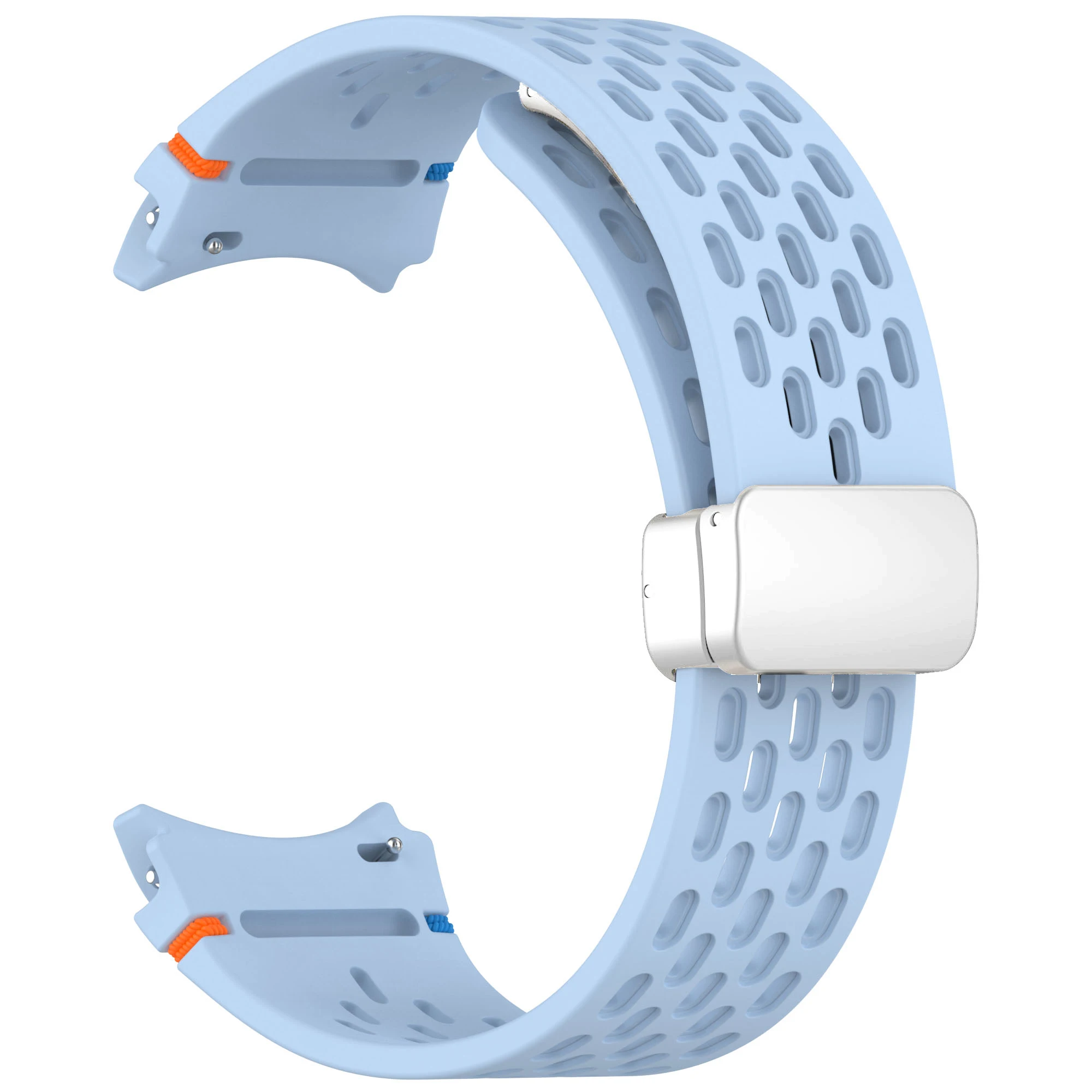 20 mm Magnetarmband für Samsung Galaxy Watch 4 5 Pro 6 7 7LTE 44 mm 40 mm Watch4/6 Classic Silikonband Keine Lücken Armband Correas – Detail 15