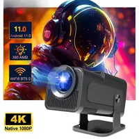 2025 new HY320 Projector 4K Android 11 Native 1080P 390ANSI Wifi6 BT5.0 Cinema portable Allwinner H713 Projetor Upgrated HY300