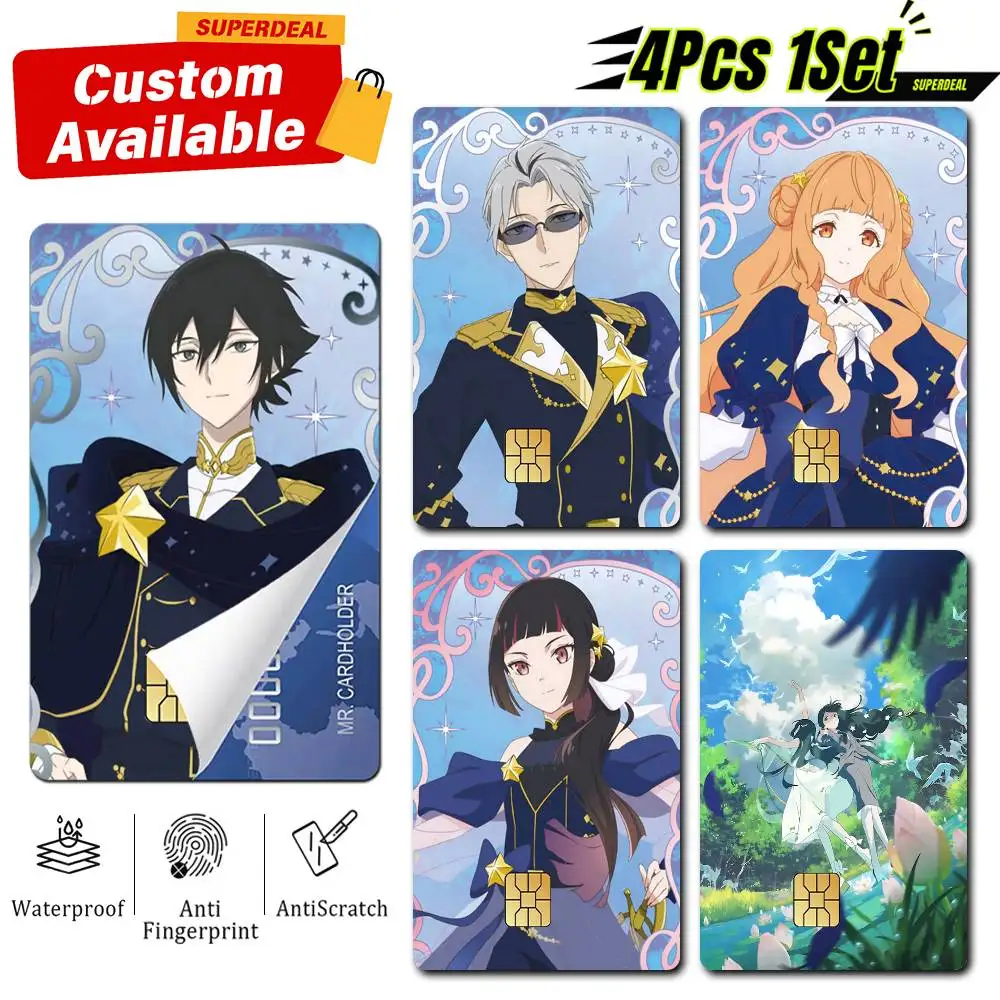 Agents of the Four Seasons Merch Card Stickers for Bank Access Protective Waterproof Film Cover Sticker Gift