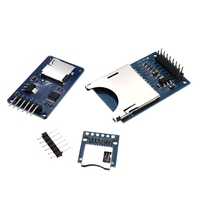1Pcs Micro SD Card Mini TF Card Reader Module SPI Interfaces With Level Converter Chip 5V/3.3V For Arduino DIY KIT