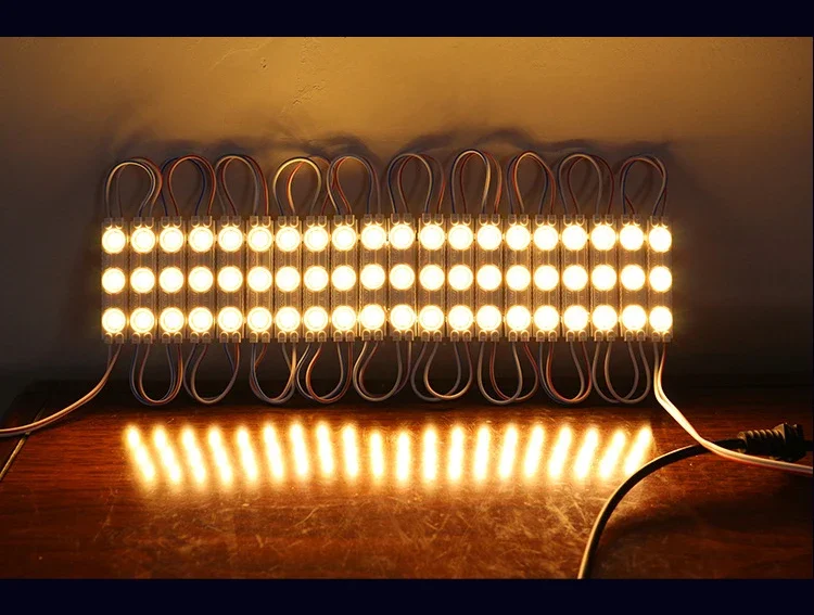 200 stücke DC12V 2835 3LED Modul Injektion Im Freien Wasserdichte IP67 Streifen Licht für Shop Schild Werbung Zeichen Brief Dekor