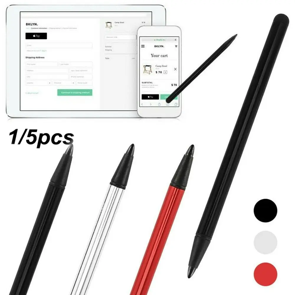 Gran oferta, lápiz óptico compacto de alta precisión, lápiz electrónico para pantalla táctil, bolígrafo capacitivo para tableta, iPad, teléfono móvil, Samsung y PC