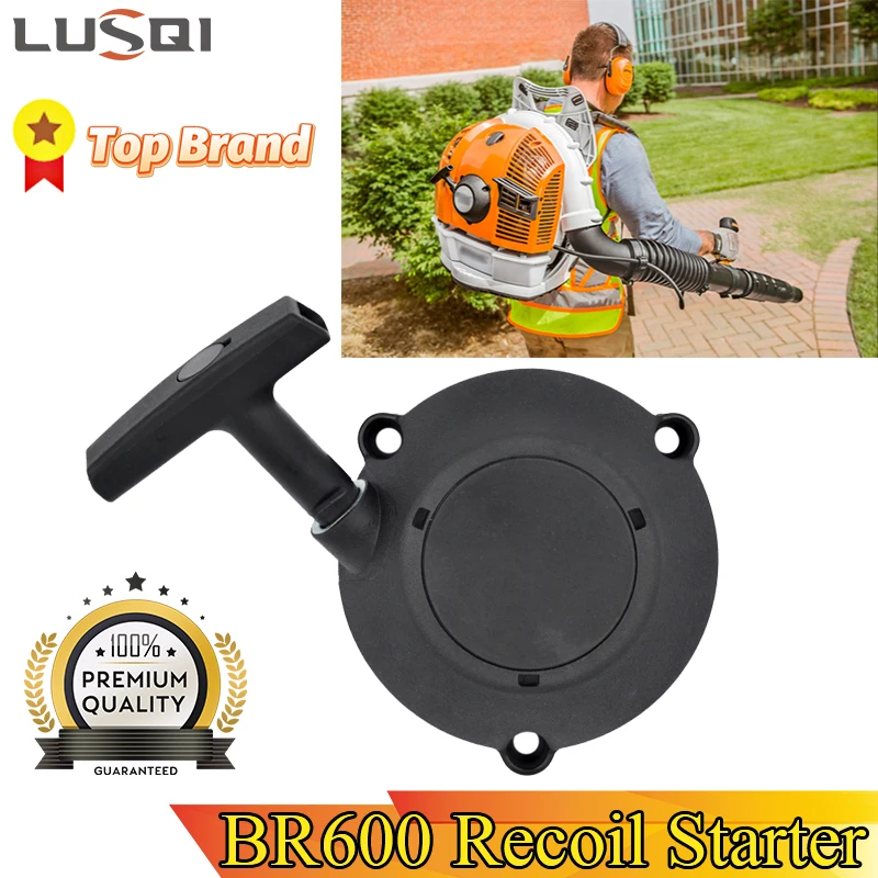 Rozrusznik szarpany LUSQI Br600 do dmuchawy plecakowej, generatora benzynowego, część zamienna do Stihl BR430/SR430/SR450/BR500/BR600