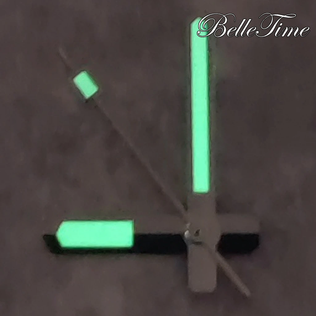 الفضة/أسود/الذهب/ارتفع الذهب C3 الأخضر مضيئة ساعة الأيدي ل NH35/NH36/4R/7S ساعة يد تعمل بالحركة الملحقات #6