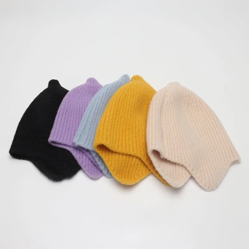 Candy Color Beanies for Children Knit Baby Cap Winter Baby Hat for Girls Infant Hat Keep Warm Toddler Hat Boy Cap Accessories