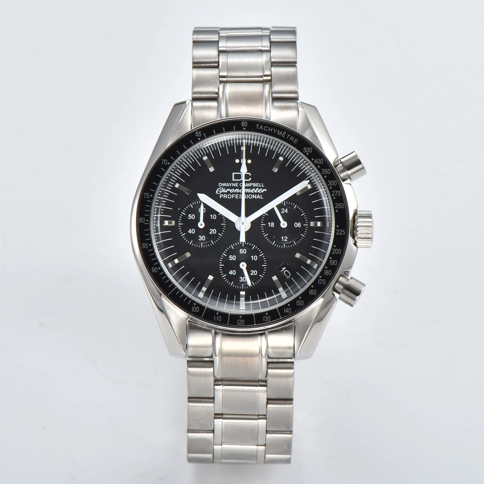 Customized LOGO VK63 Watch 40mm Fashion Sapphire Case 316L Stainless Steel Automatic Men's Watches High-Quality Business