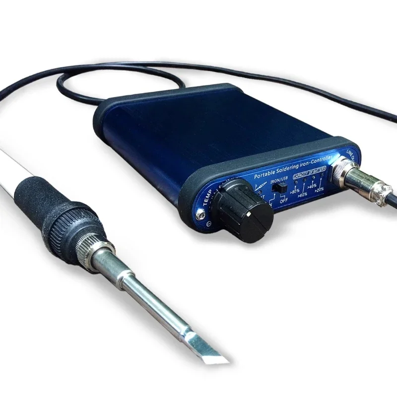 

portable rechargeable electric soldering iron, constant temperature movable welding table