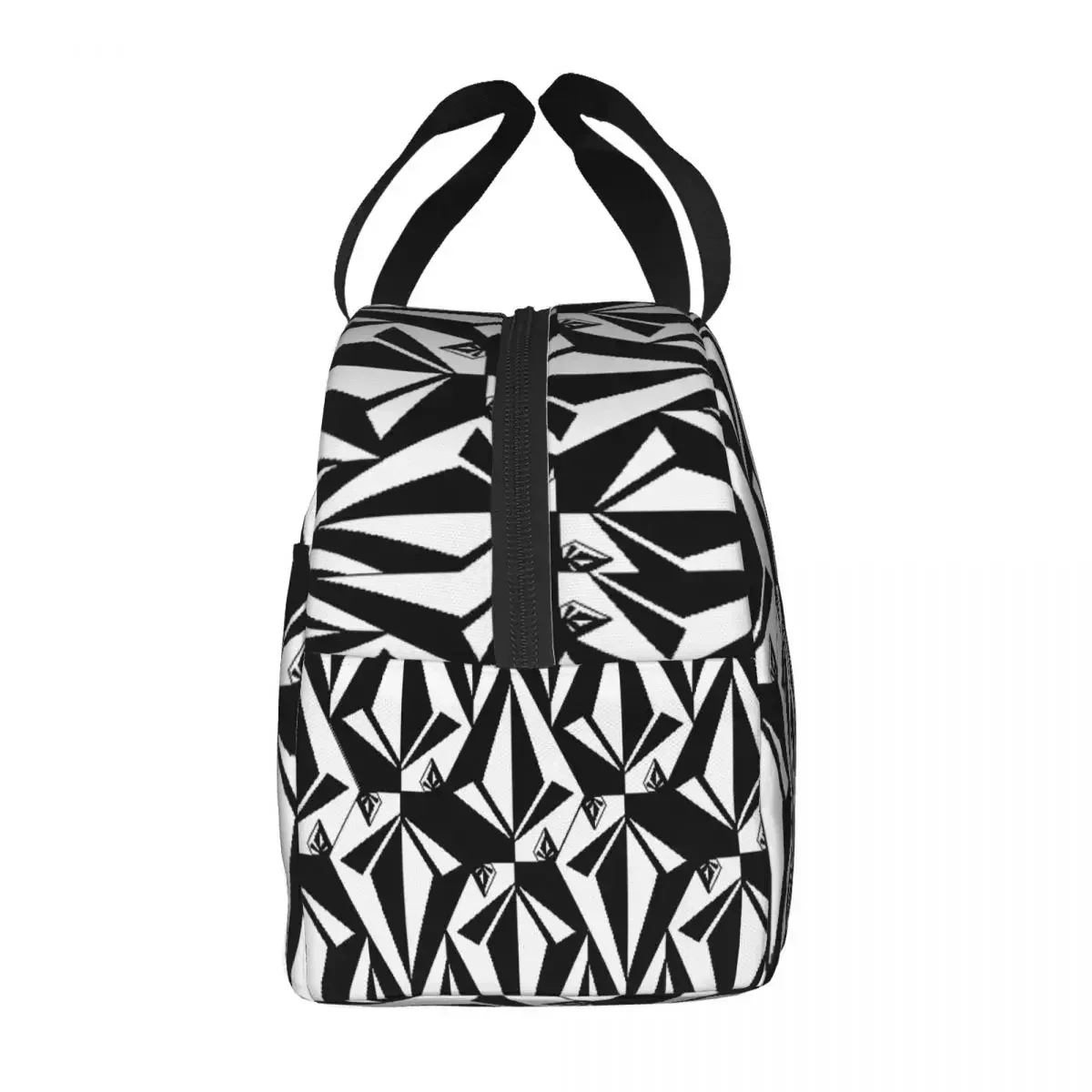 Custom Bag Custom Custom Volcoms Symbol Insulated Lunch Bags For Women Portable Cooler Thermal Bento Box School