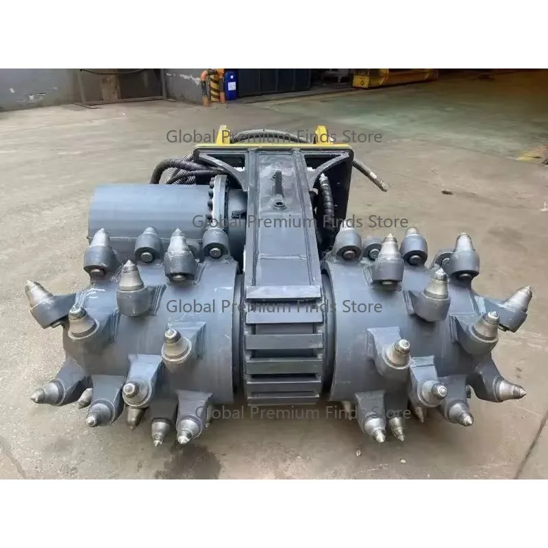 Hydraulic Trenching Drum Cutters | 20 Ton Excavator Attachment for Tunnel Boring Machine & Roadheader