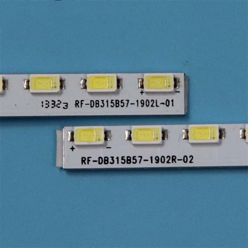 2Pcs/Set LED Backlight Strip RF-DB315B57-1902R-02 RF-DB315B57-1902L-01 32HME8000R35 32HME8000R33 38LEDs 357MM