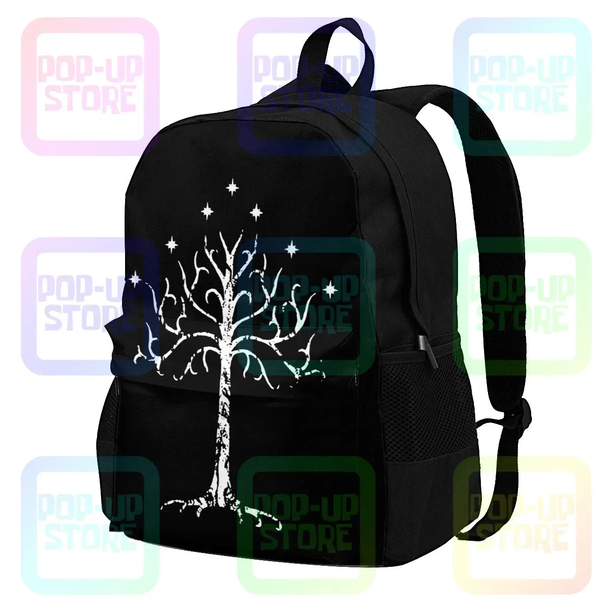White Tree Of Gondor Tolkien Mordor Middle Earth Large Capacity Backpack Bookbag Training 3d Printing Outdoor Running