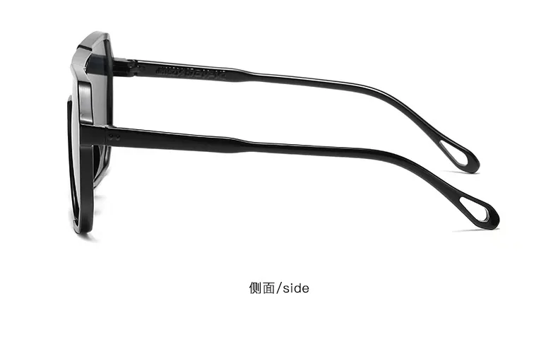 Neue Vintage Quadratische Sonnenbrille für Damen und Herren Luxusmarke Große Runde Sonnenbrillen Weibliche Männliche Eyewear Sonnenbrillen für Männer Frauen – Detail 11