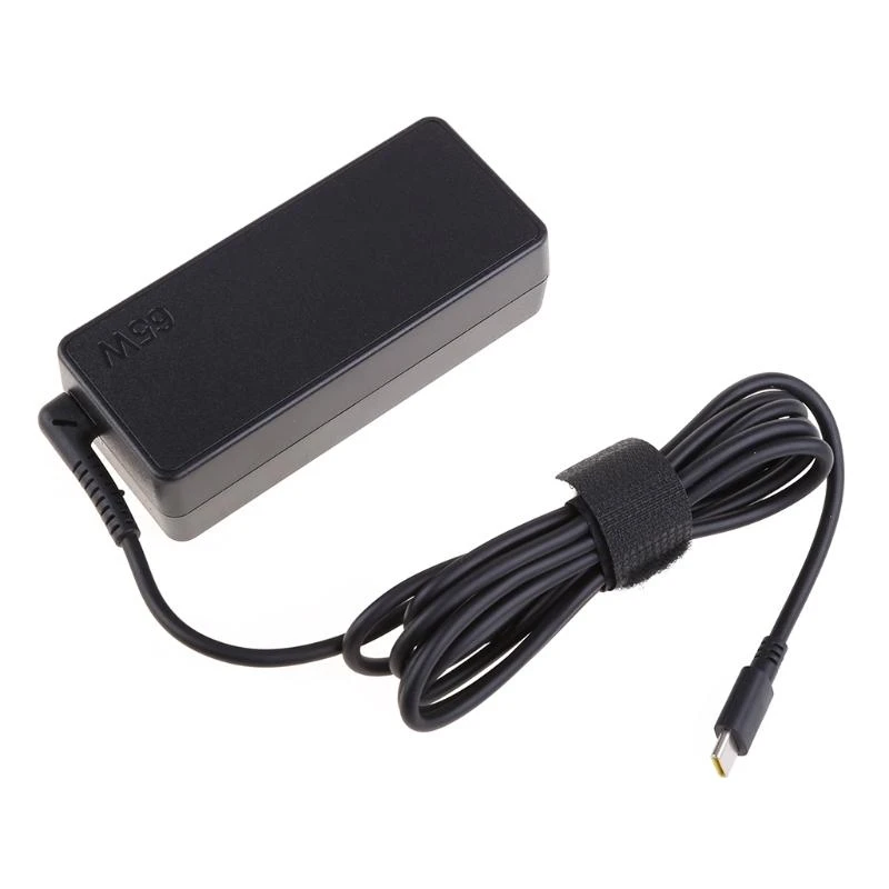Adaptador potencia cargador tipo C PD 65W Cargador rápido USB C 4.45x1.93x1.14in
