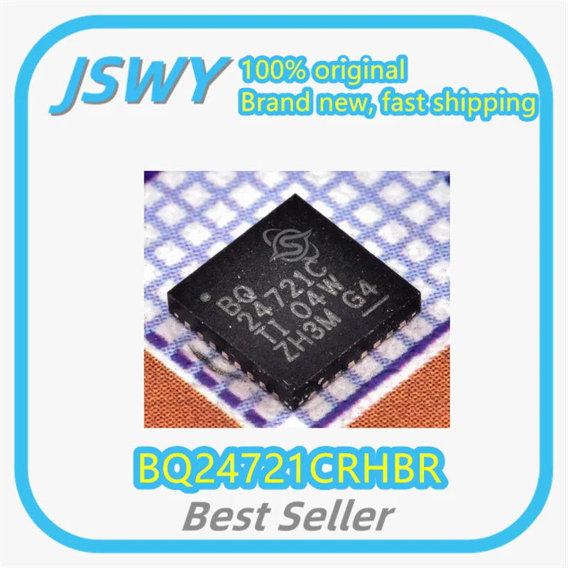 (10/50pcs) BQ24721CRHBR BQ24721C VQFN-32 Battery Management IC - Genuine Product Fast Shipping Large Inventory for Electronics