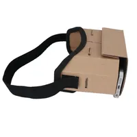 DIY Portable Virtual Reality Glasses for Google Cardboard 3D Glasses 25mm lens VR glasses For SmartPhones For Iphone X 7 8 VR