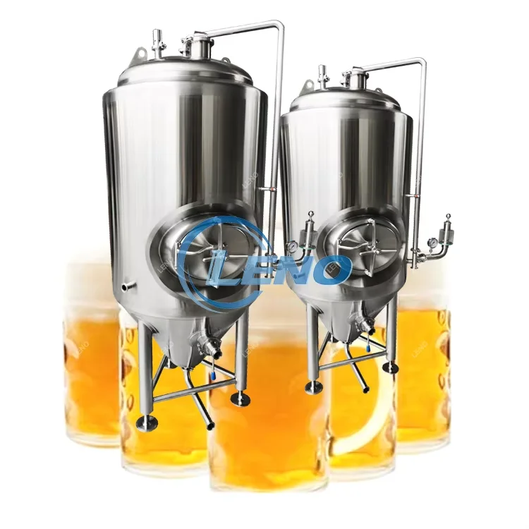 Stainless Steel 500l 1000l 2000l Home Brewing Equipment Wine Fermenter Tank Brewery Beer Fermentation Tank