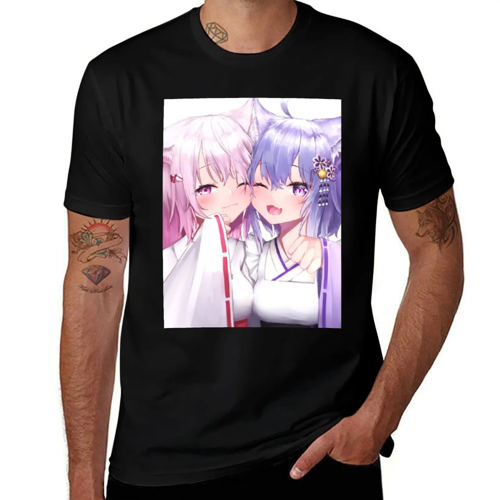 

tees Yuika t Shina man Okayu for Nekomata men t man personalised for casual shirts & shirts T-Shirt t T-Shirt graphic shirt