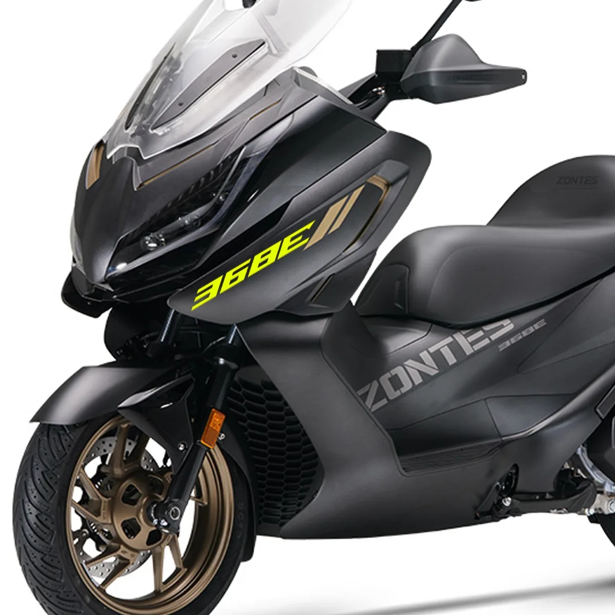 Motorcycle Reflective Vinyl Decals 368E Logo Stickers for Zontes 368E Scooter Body Side Panels Fairing Accessories Stickers