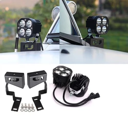 2007-2022 For FJ Cruiser Hood Spotlight Mounting Bracket Accessories LED Spotlight Fixing Bracket