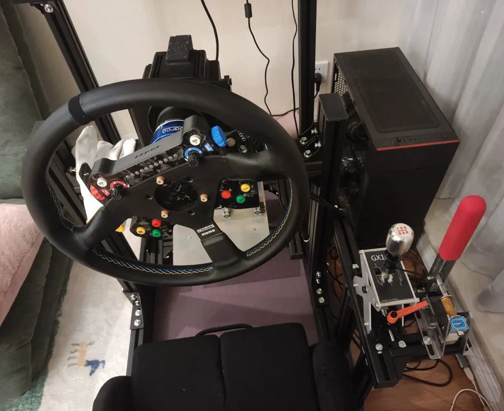 Simulated Racing Car Dual-mode Shift Fork Gear H Gear Sequential Shifter Two In One For FANATEC Thrustmaster Logitech - Image 4
