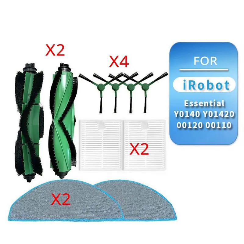 【high-grade】applicable-for-irobot-robot-vacuum-cleaner-accessories-essential-y0140-y01420-robot-vacuum-cleaner-main-brush-side-b