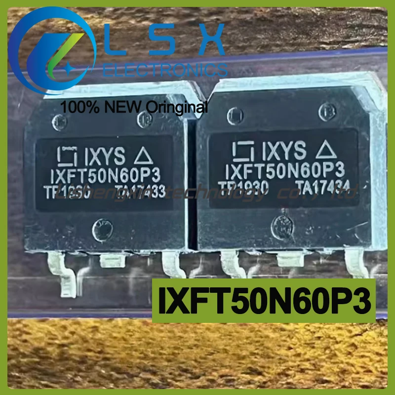 5-10 pz IXFT50N60P3 IXFT50N60P3-TRL 600V 50A TO-268 nuovo e originale