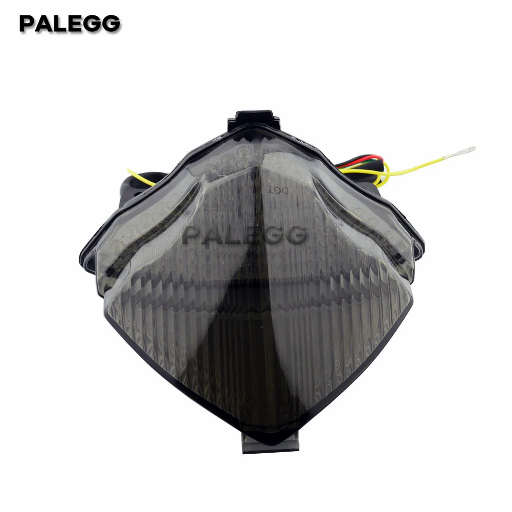 Motorcycle LED Tail Brake Light Rear Turn Signals Indicator Integrated Lights For Yamaha YZF R1 2004 2005 2006