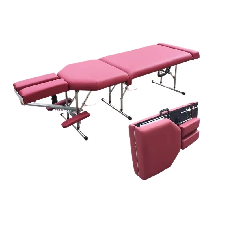 

Portable folding massage bed