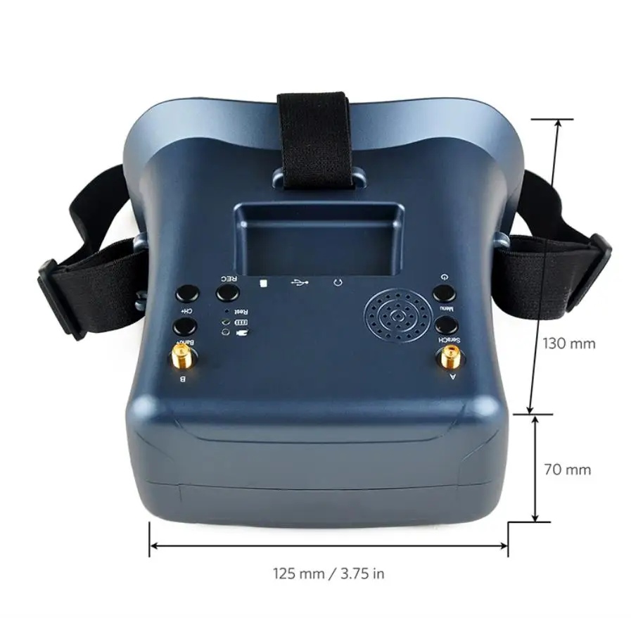 

5.8G FPV VR Goggles 008D 008PRO FPV Goggles 40CH Receiver 4.3inch 800x480 IPS FPV Goggles With DVR For Racing Drone RC Car