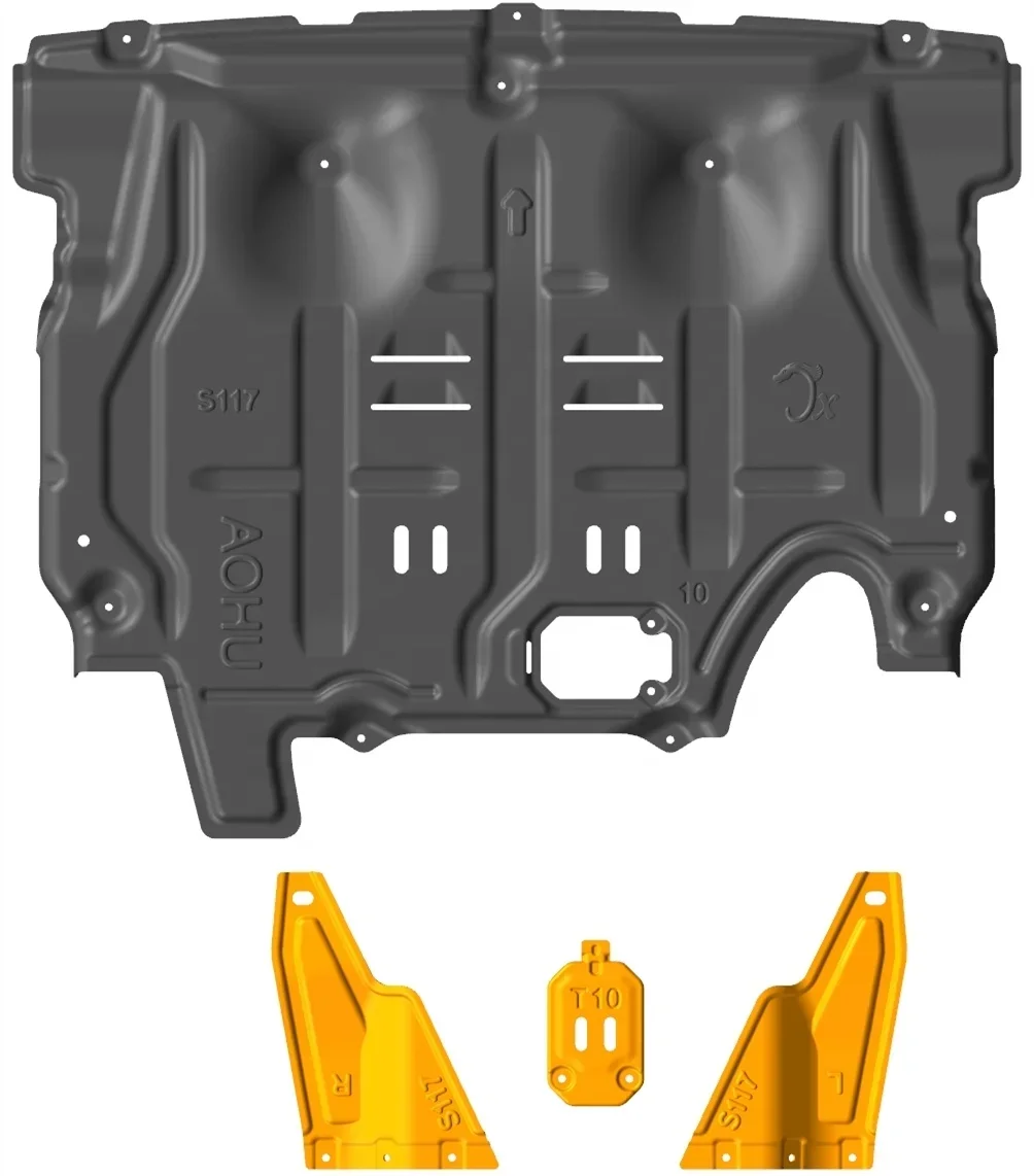 3D Bottom Engine Protection Boards Skid Plate fit for LEGACY 2021