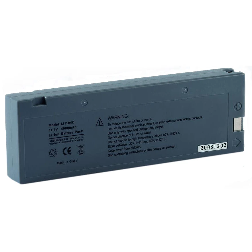 High Quality  LI1104C 11.1V 5200mAh Li-ion Replacement E CG Machine Medical Ba ttery  for 12-100-0006 M66 M9000 M9000A M8000