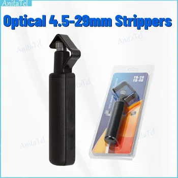 4.5-29mm Optical Strippers Round Cable Stripper Fiber Optic Tool Optical Fiber Cable Jacket Slitter Longitudinal Strippers