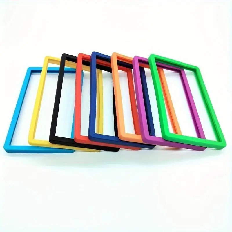 Rating Card Holder Protector Soft Silicone Anti-Drop Cover 1/3/6Pcs Durable Set for Credit ID Cards