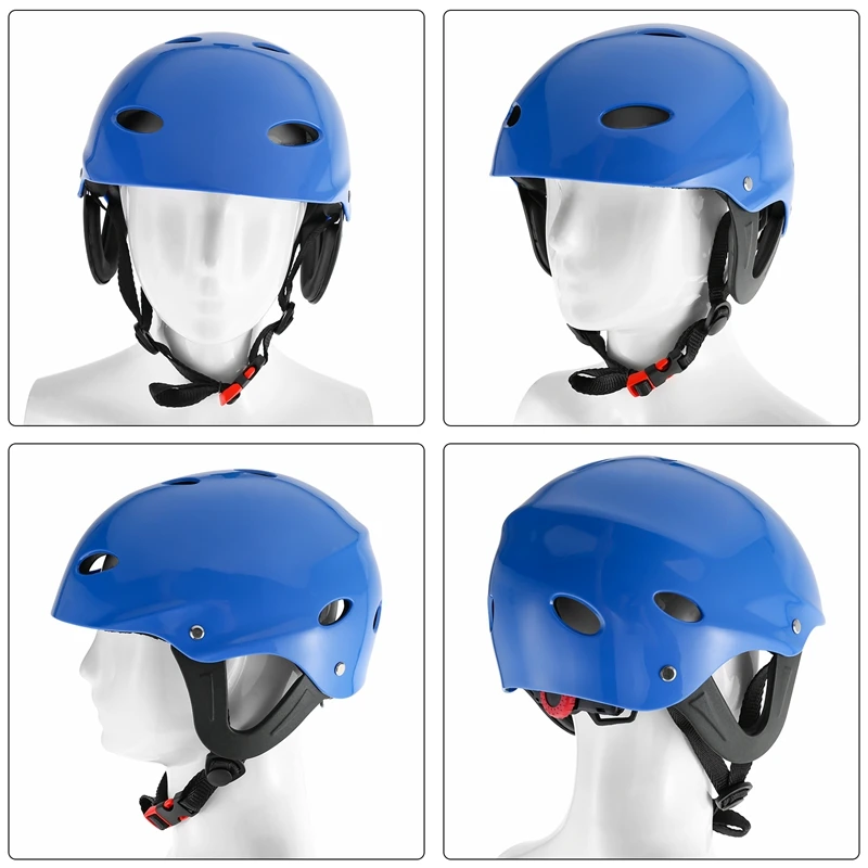 Safety Protector Helmet 11 Breathing Holes For Water Sports Kayak Canoe Surf Paddleboard