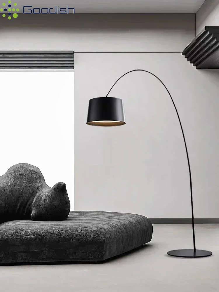 Modern Simplicity Bending Standing bar Luxury LED Floor Lamps Creative Indoor Lights for Living Room Home Decoration Chandelier