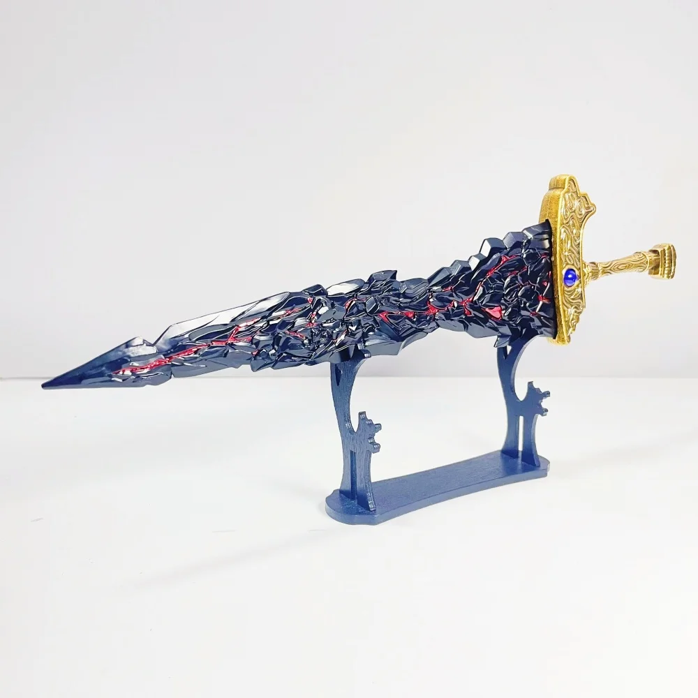 Épée Katana en métal d'Elden Maliketh, couteau japonais Katana Ninja, sabre de samouraï Original, accessoires de Cosplay, jouet accessoire, 11.8 pouces