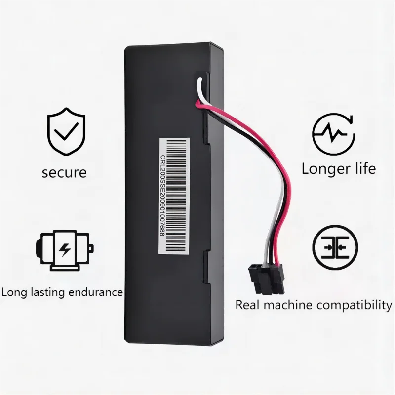 Replacement Battery for Mijia Mop  Robot Vacuum Cleaner STYTJ02YM Accessory Accessories 14.8V 2800mAh  Li-ion Battery